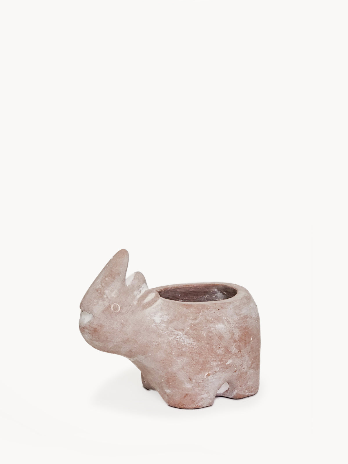 Terracotta Pot - Rhino-0