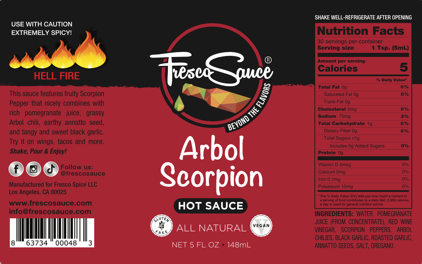 Arbol Scorpion Hot Sauce-2